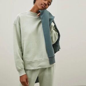 Everlane | Track Crew Sweatshirt, Laurel Green